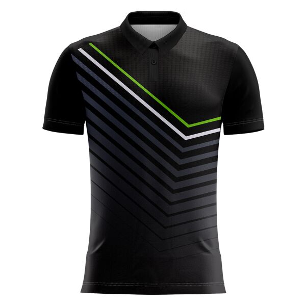 Revers Check Full Print Polo Shirt Thumbnail