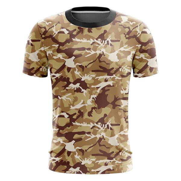 Camouflage Design Full Print Roundneck Shirt Thumbnail