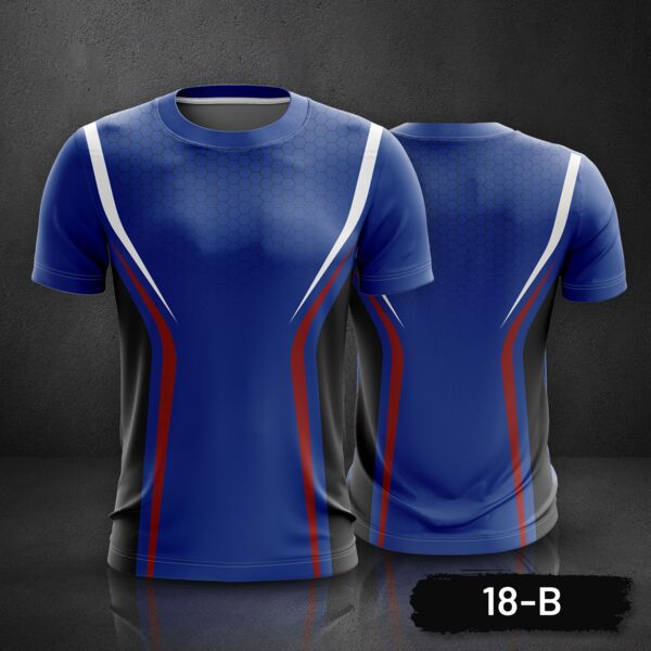 Premium Vector Sport Jersey Uniform Roundneck Full Print Sublimation Shirt Thumbnail