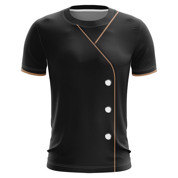 Barista Uniform Full Print Roundneck Shirt Thumbnail